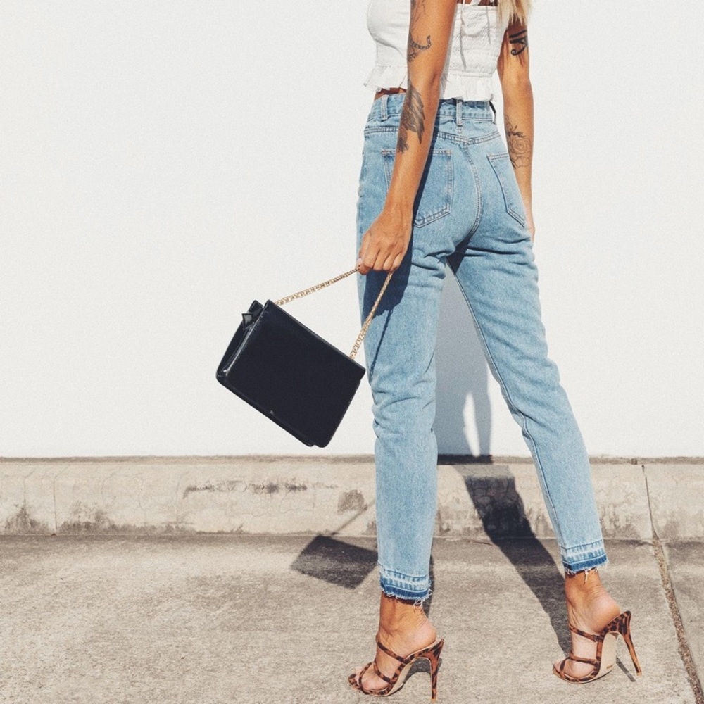 NWT princess polly mind over matter mom jeans